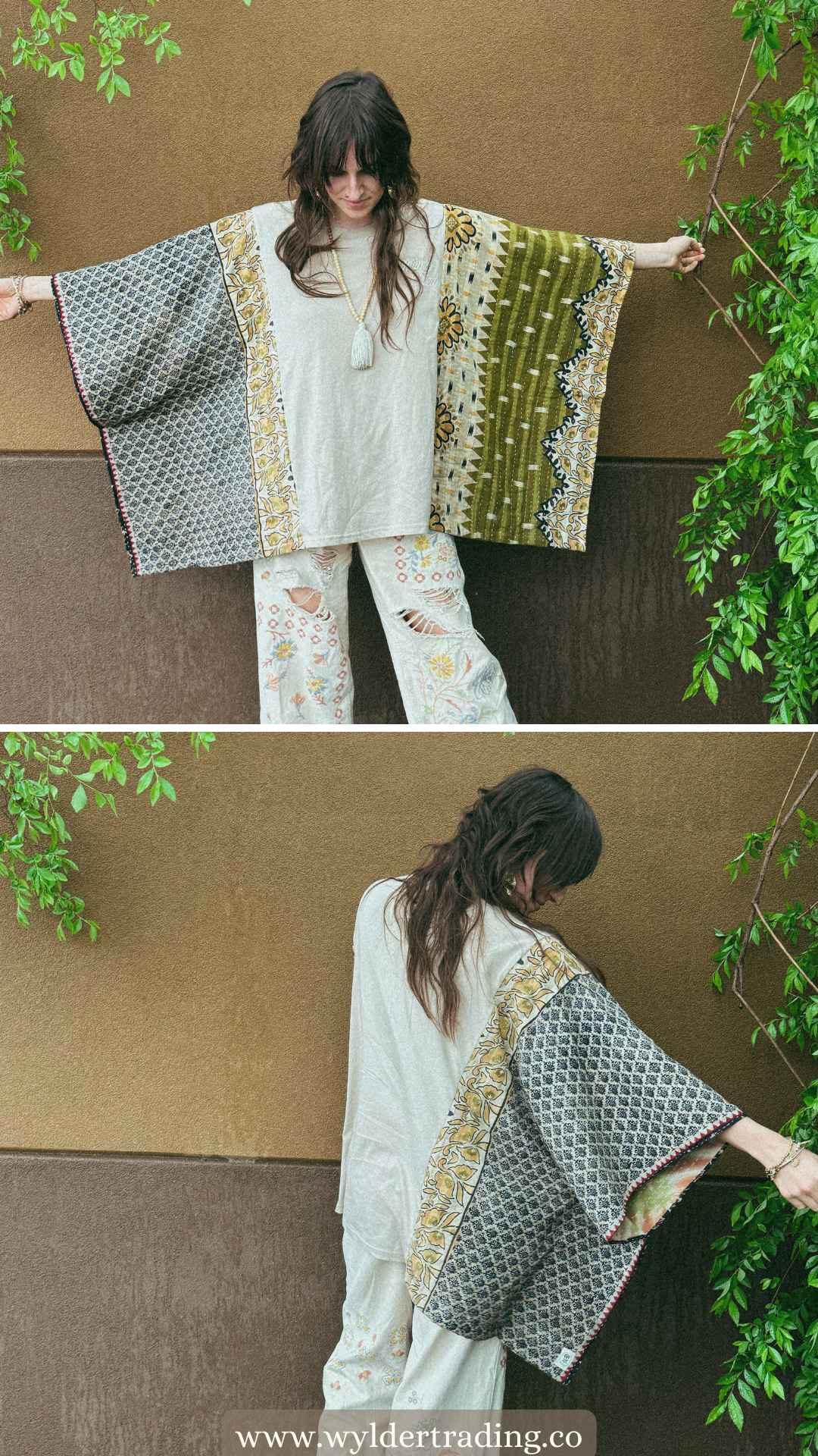 ADULT Kantha T-Shirt Top 015