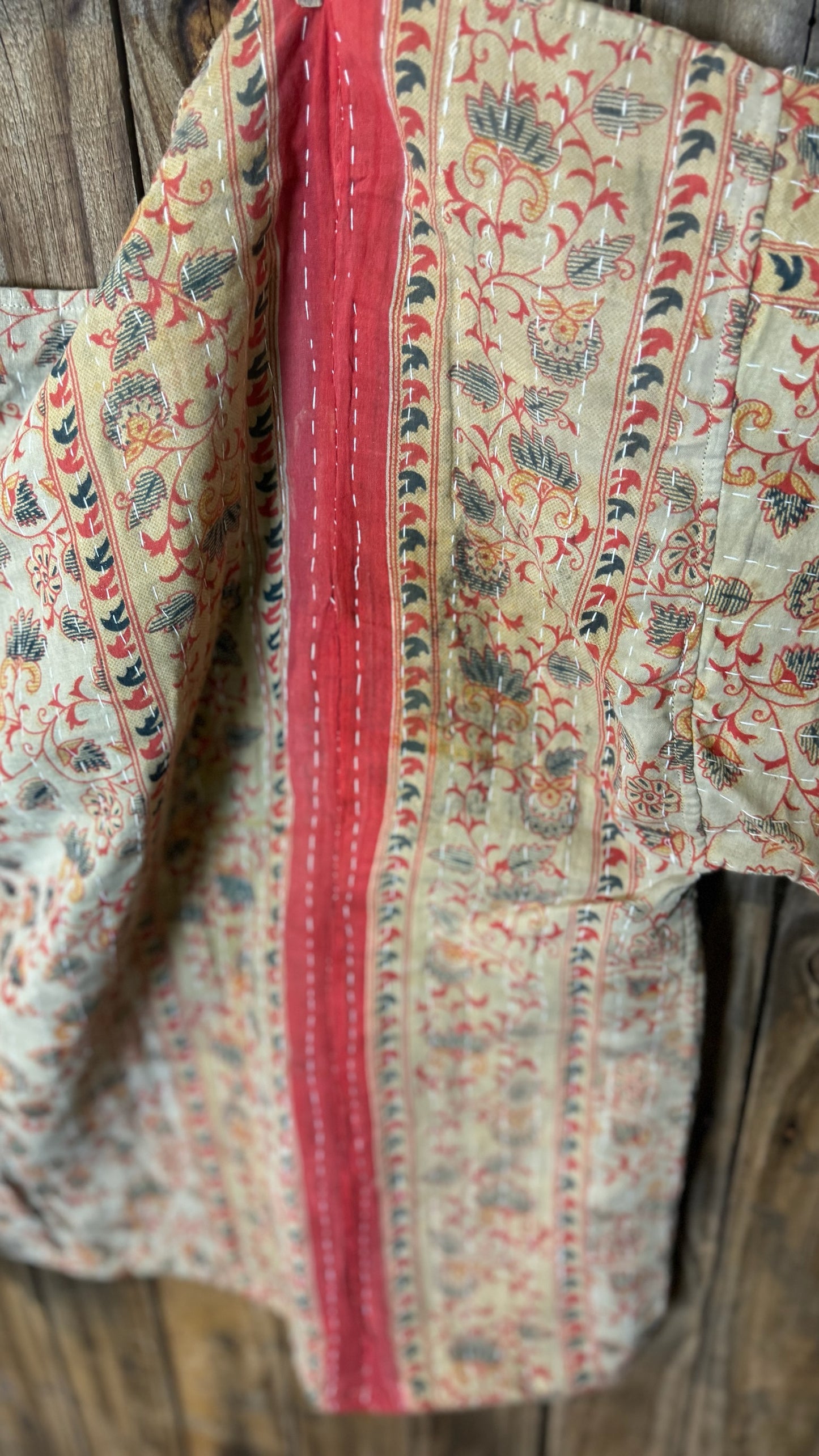 Moon Valley Kantha Pullover Top - 004