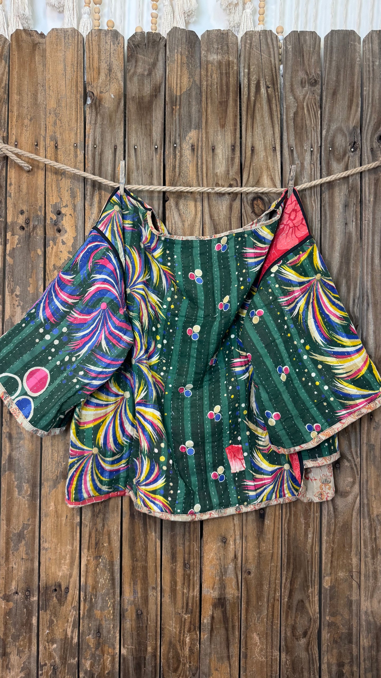 Moon Valley Kantha Pullover Top - 004