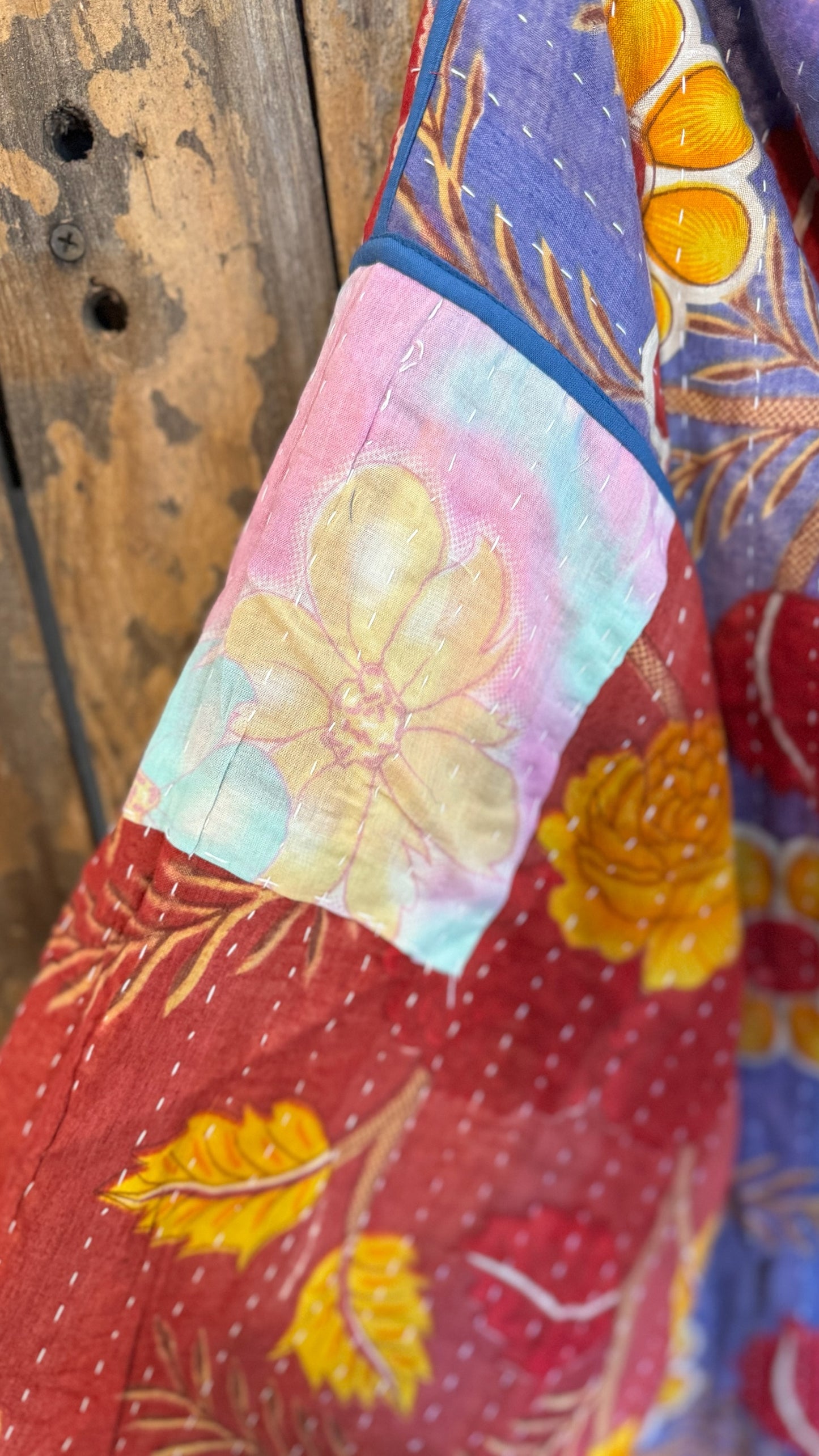 Moon Valley Kantha Pullover Top - 022