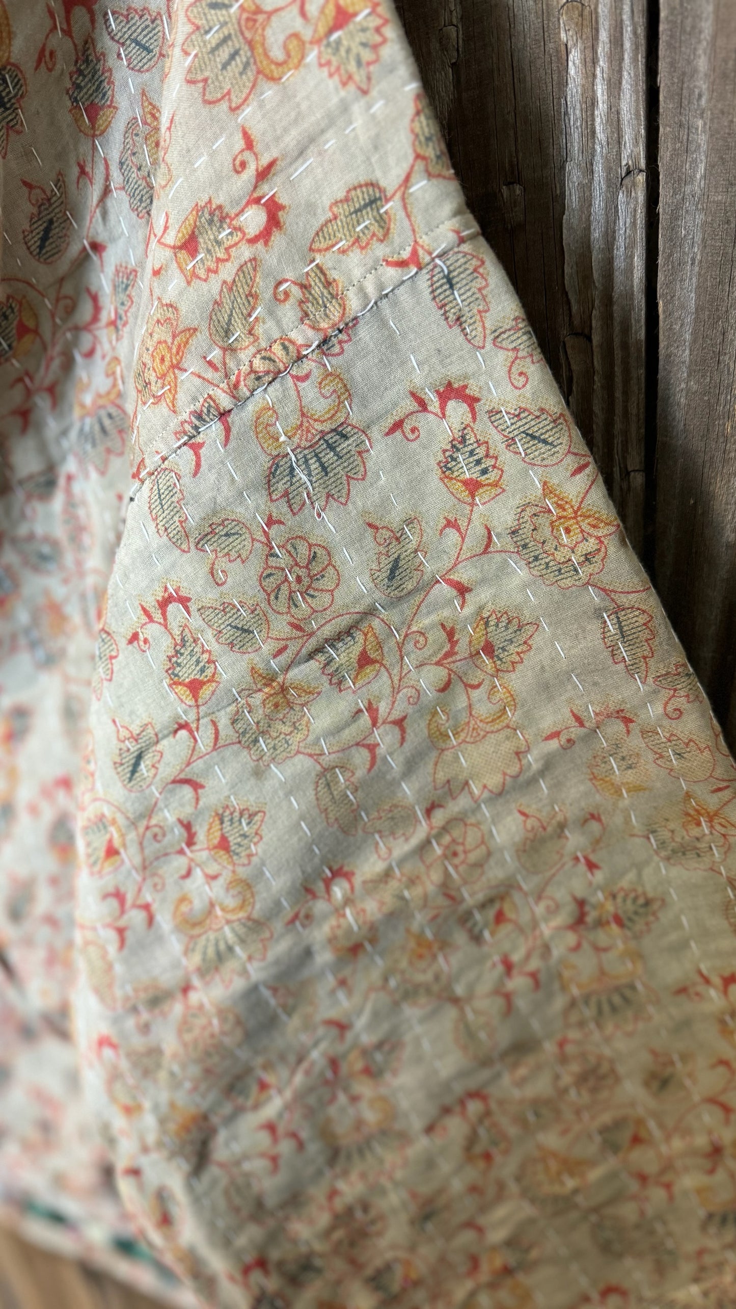 Moon Valley Kantha Pullover Top - 004