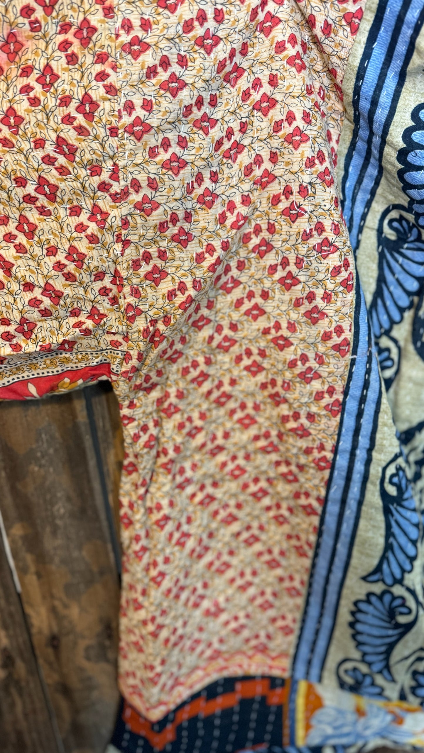 Moon Valley Kantha Pullover Top - 013