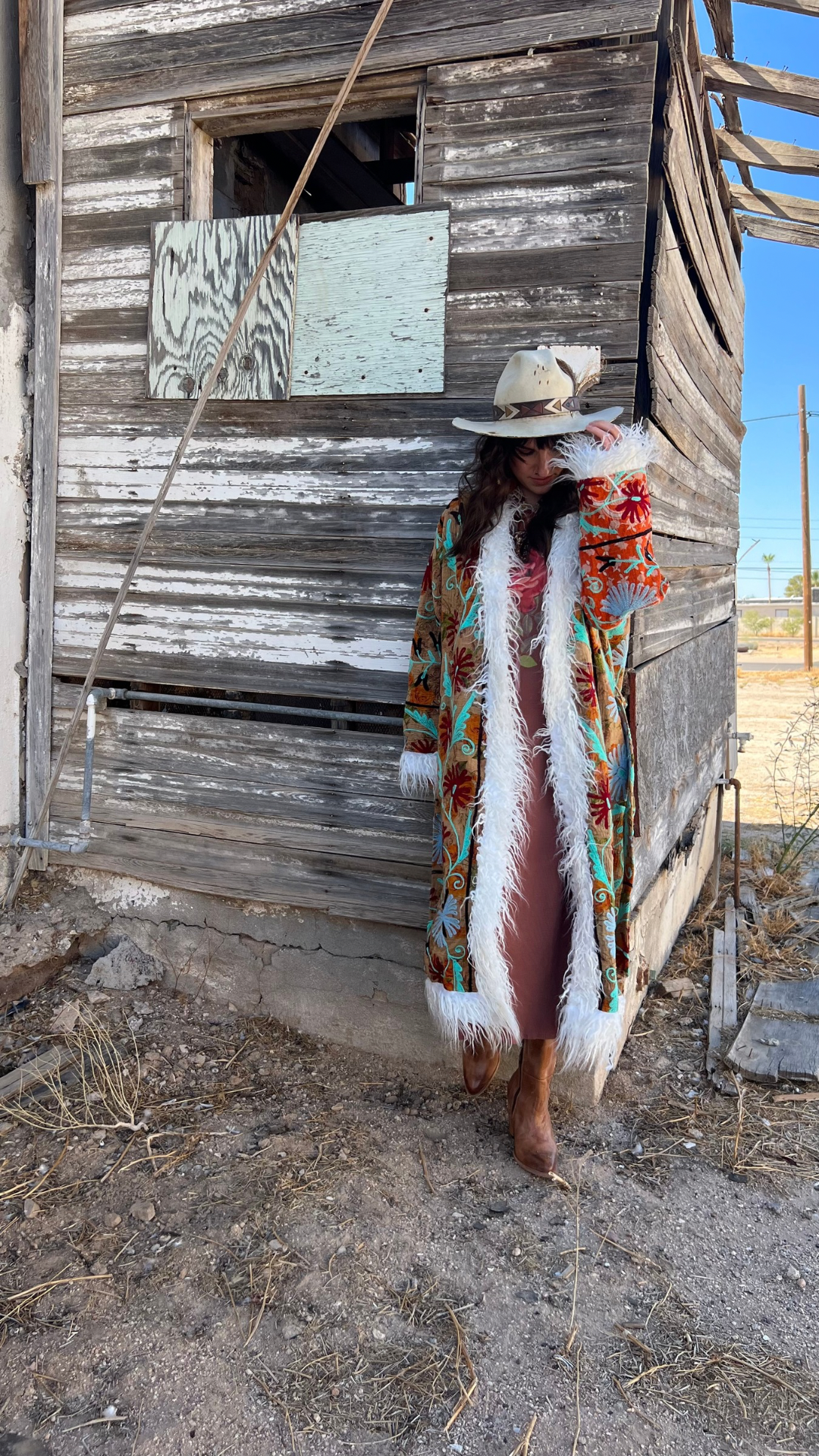 Canyon Bloom Coat 018 (Long-Length)