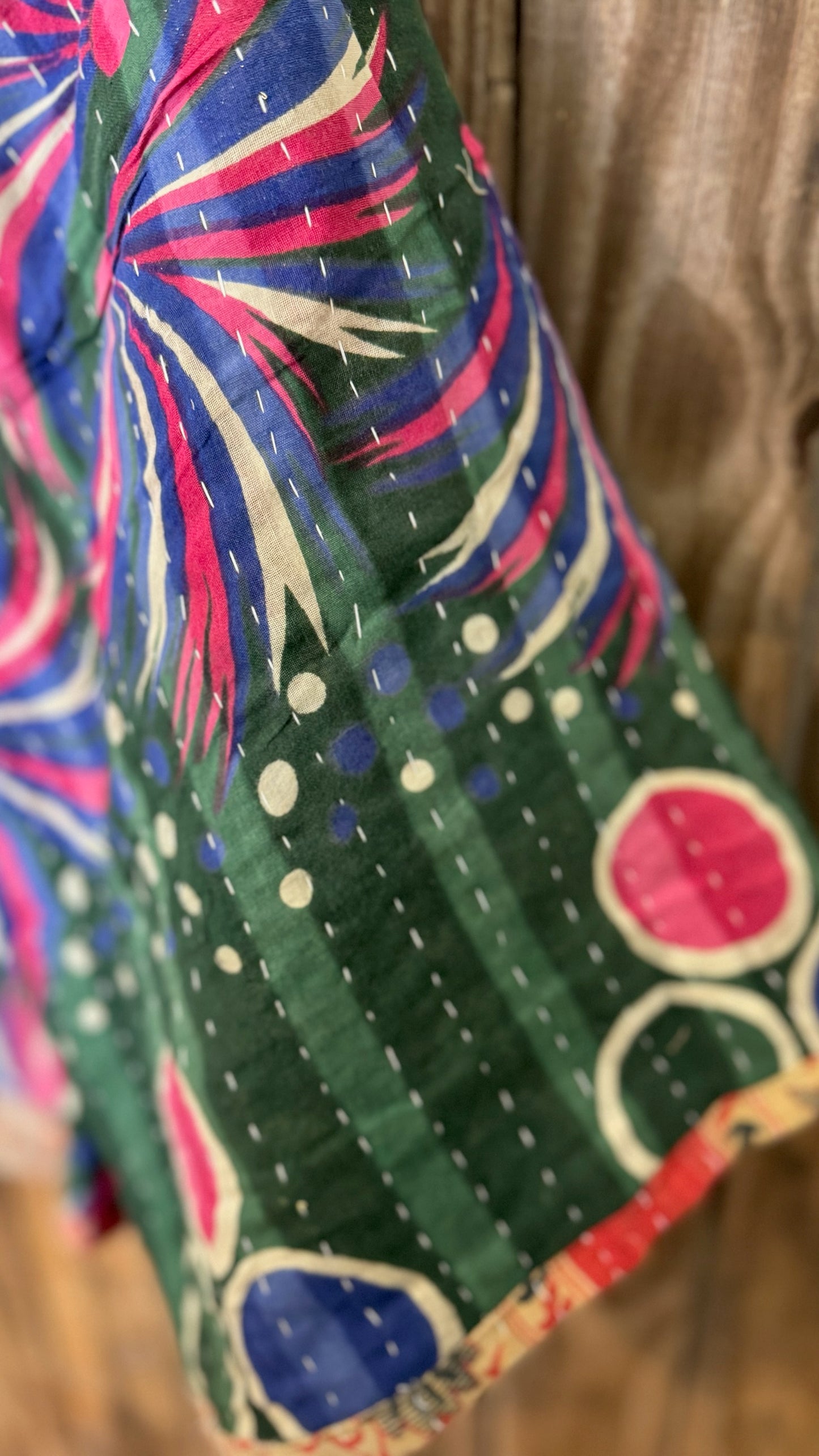 Moon Valley Kantha Pullover Top - 004