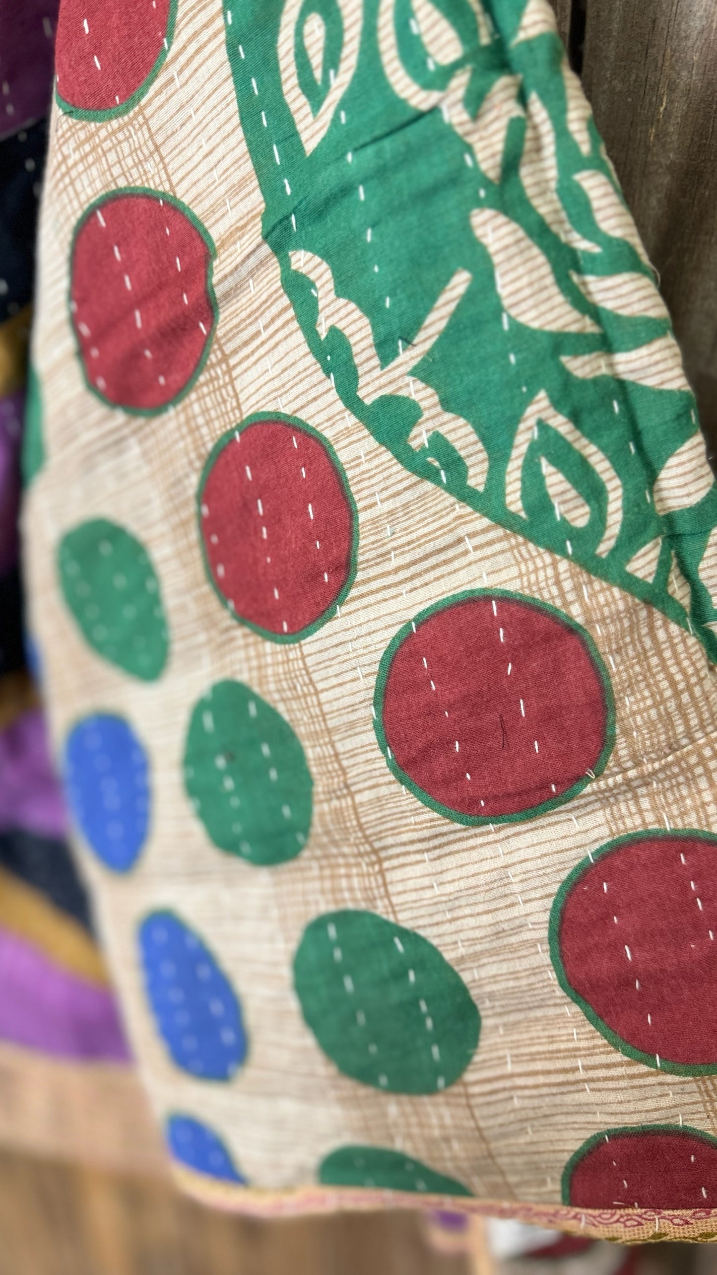 Moon Valley Kantha Pullover Top - 002