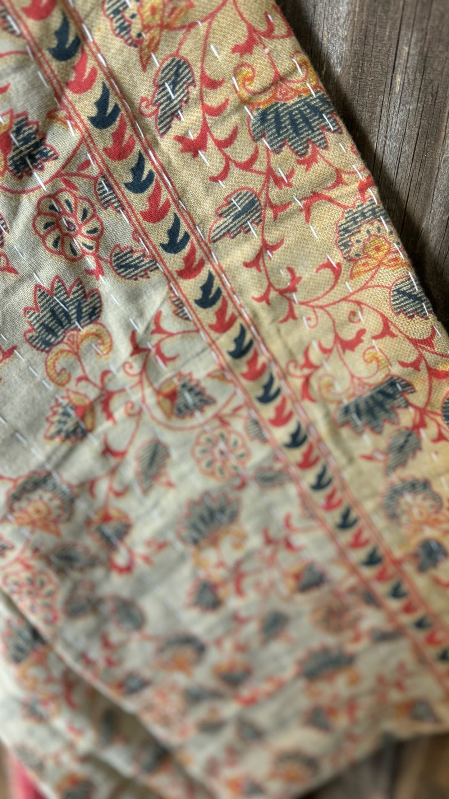 Moon Valley Kantha Pullover Top - 004