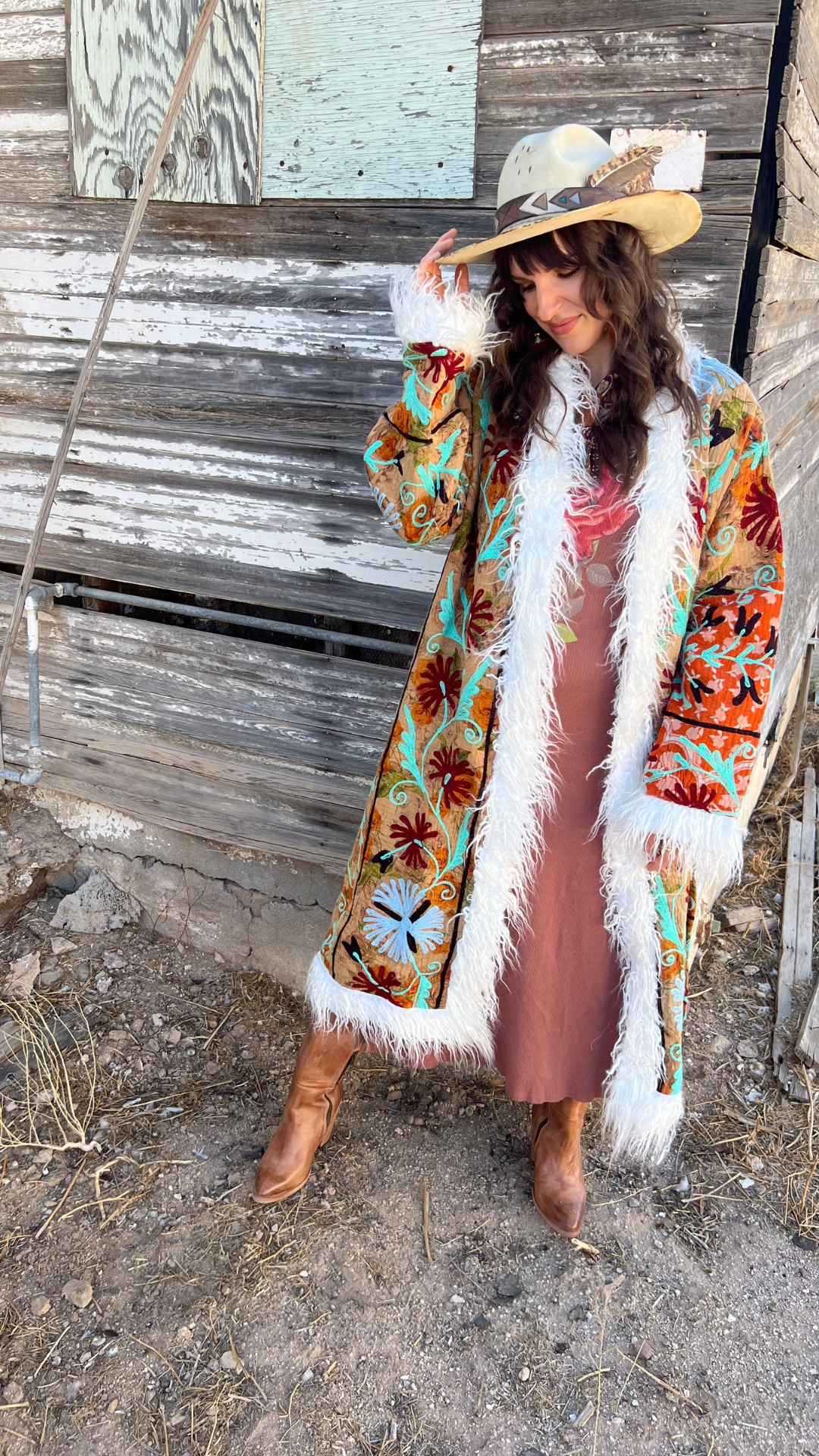 Canyon Bloom Coat 018 (Long-Length)