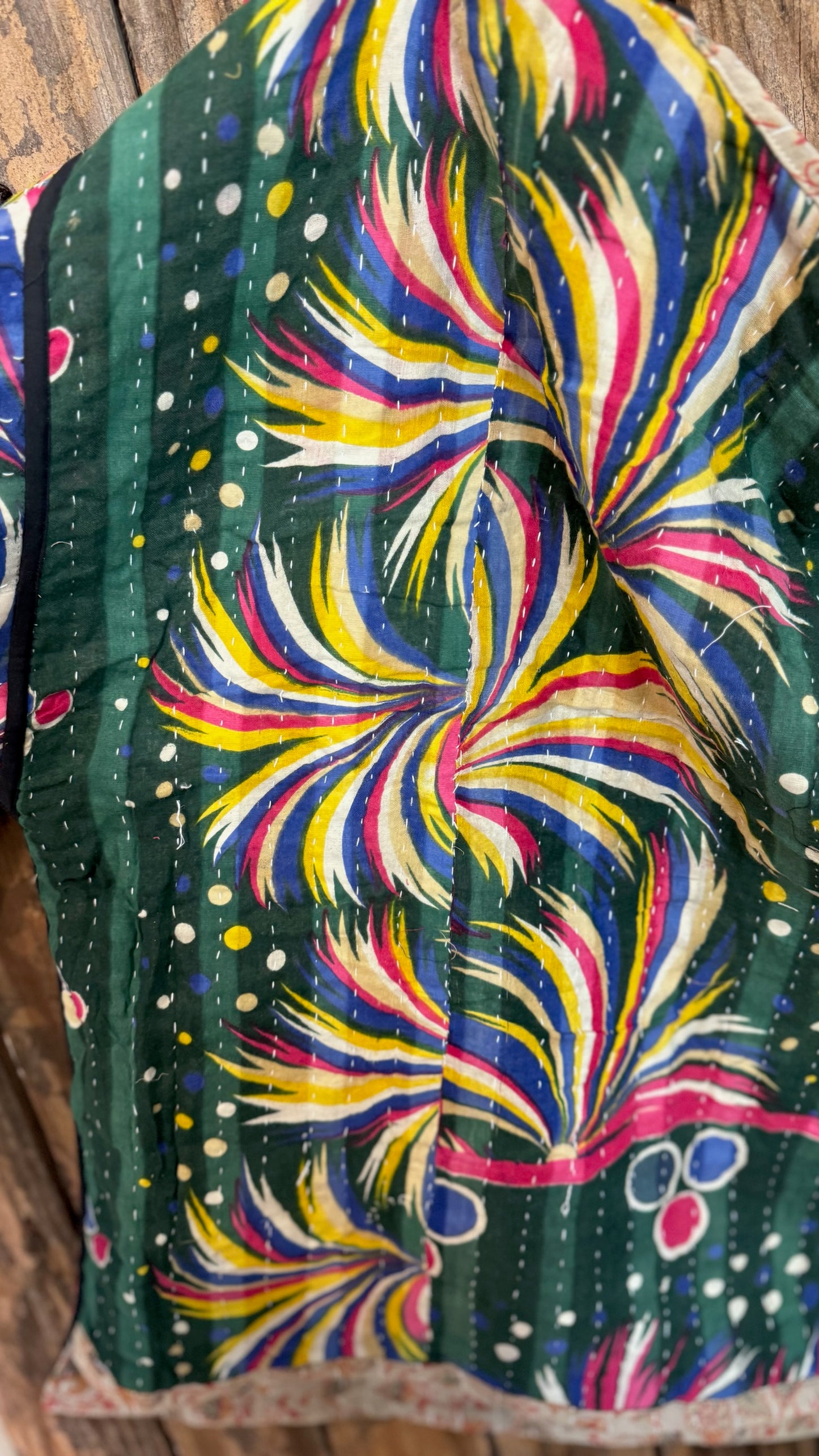 Moon Valley Kantha Pullover Top - 004