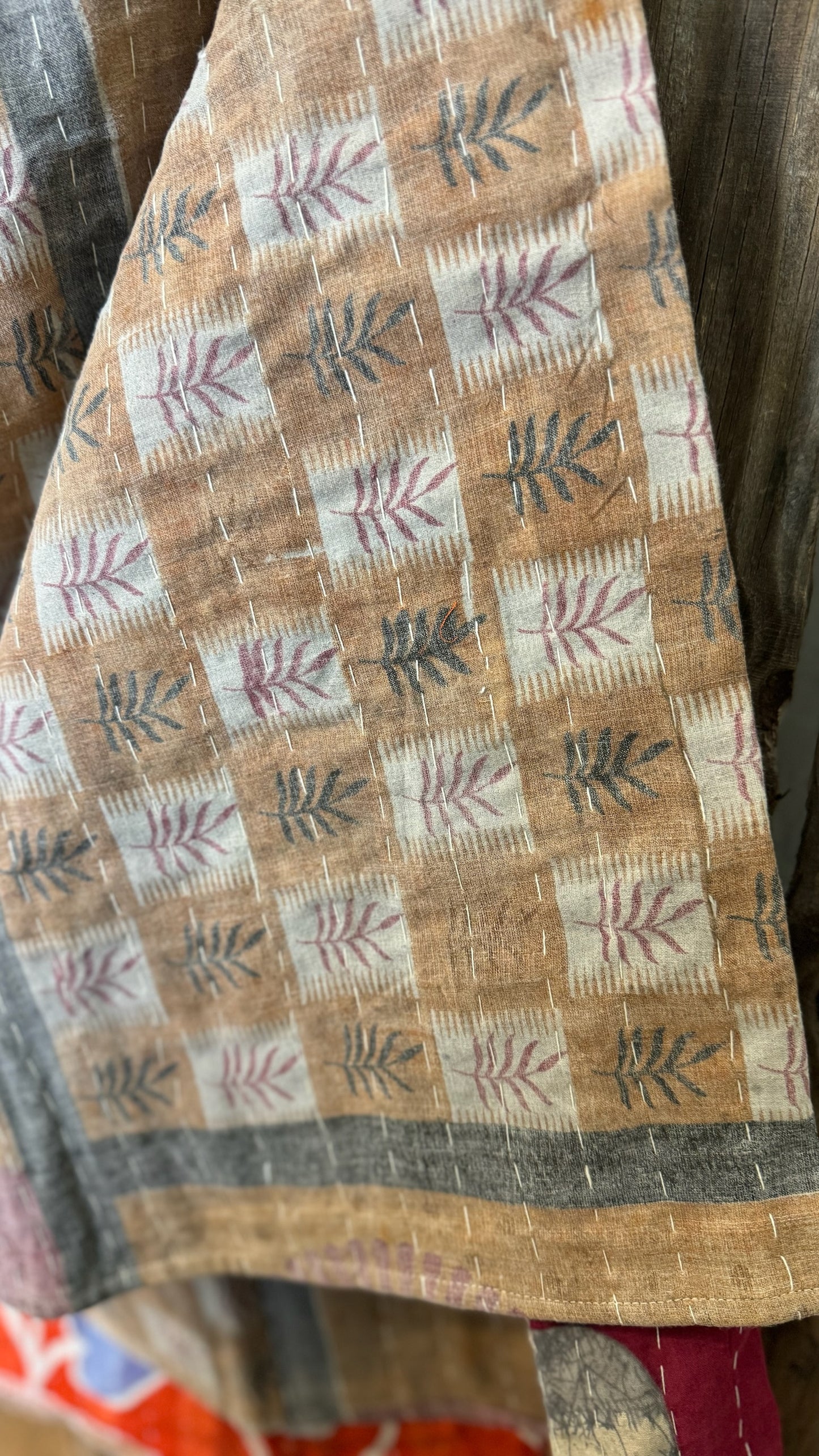 Moon Valley Kantha Pullover Top - 007