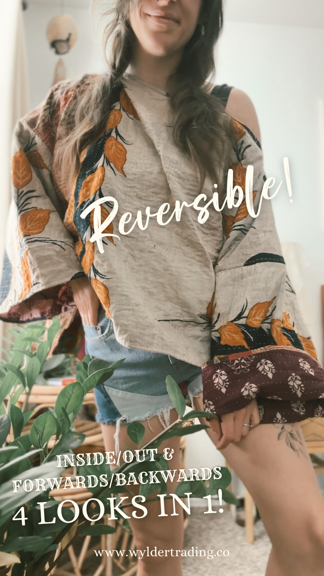 Moon Valley Kantha Pullover Top - 020