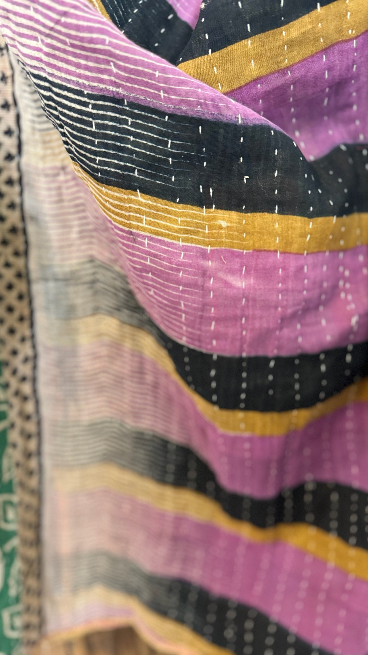 Moon Valley Kantha Pullover Top - 002