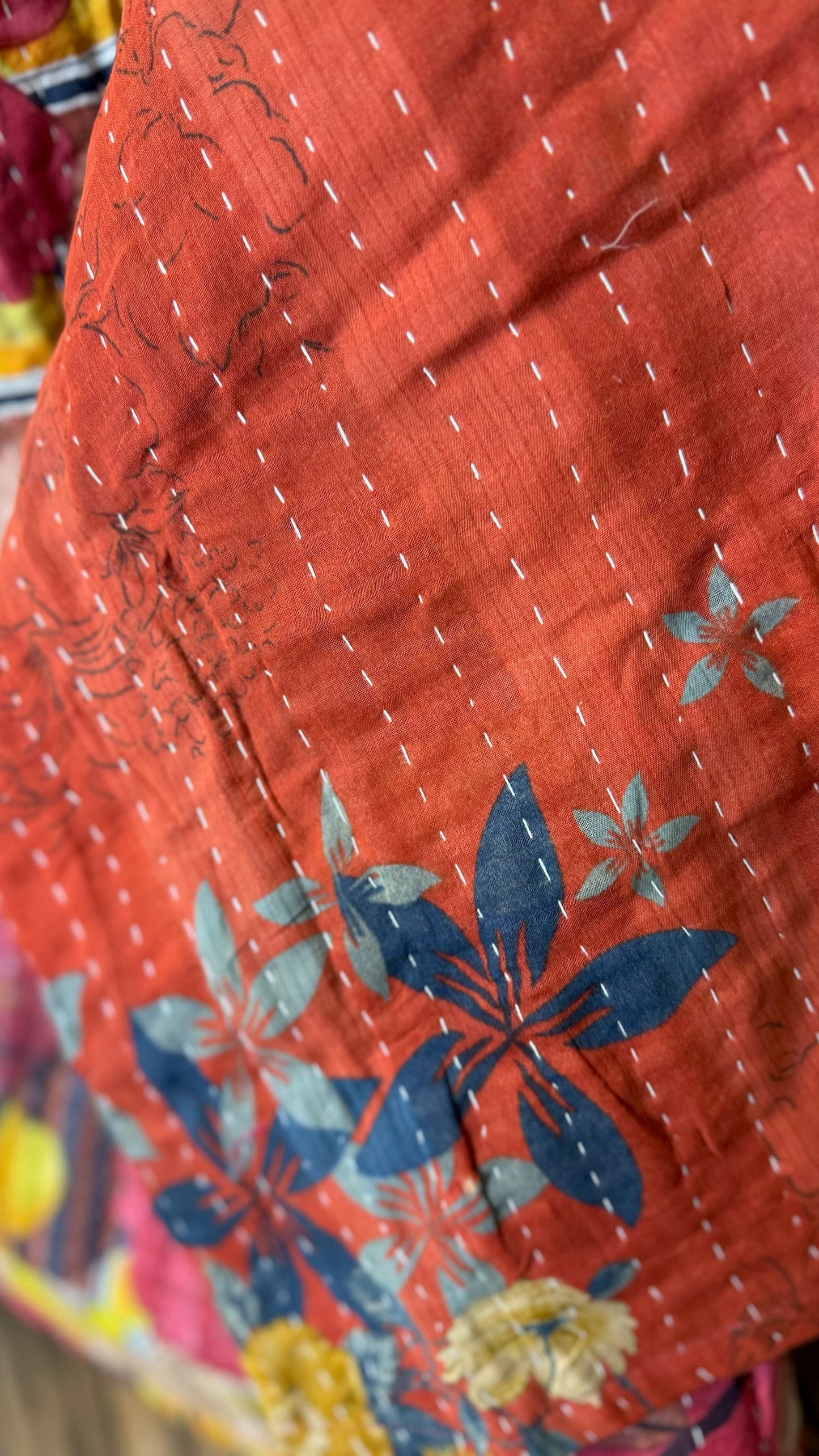 Moon Valley Kantha Pullover Top - 006