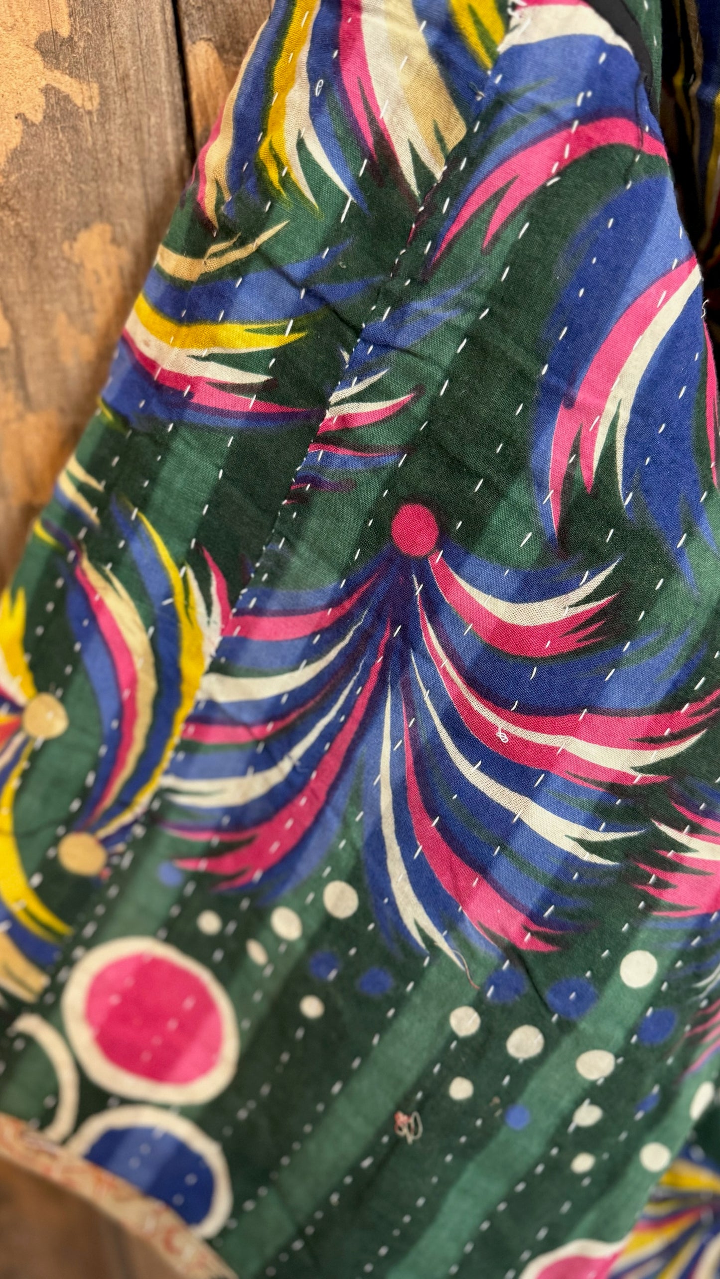 Moon Valley Kantha Pullover Top - 004