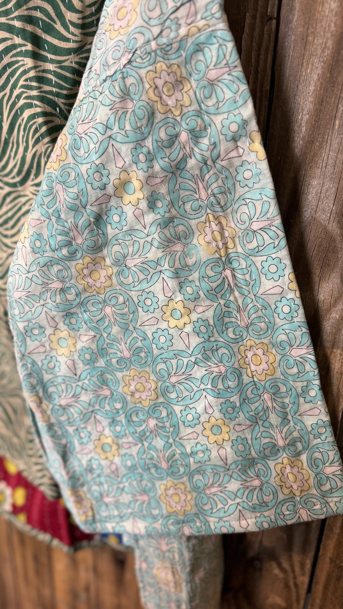 Moon Valley Kantha Pullover Top - 020