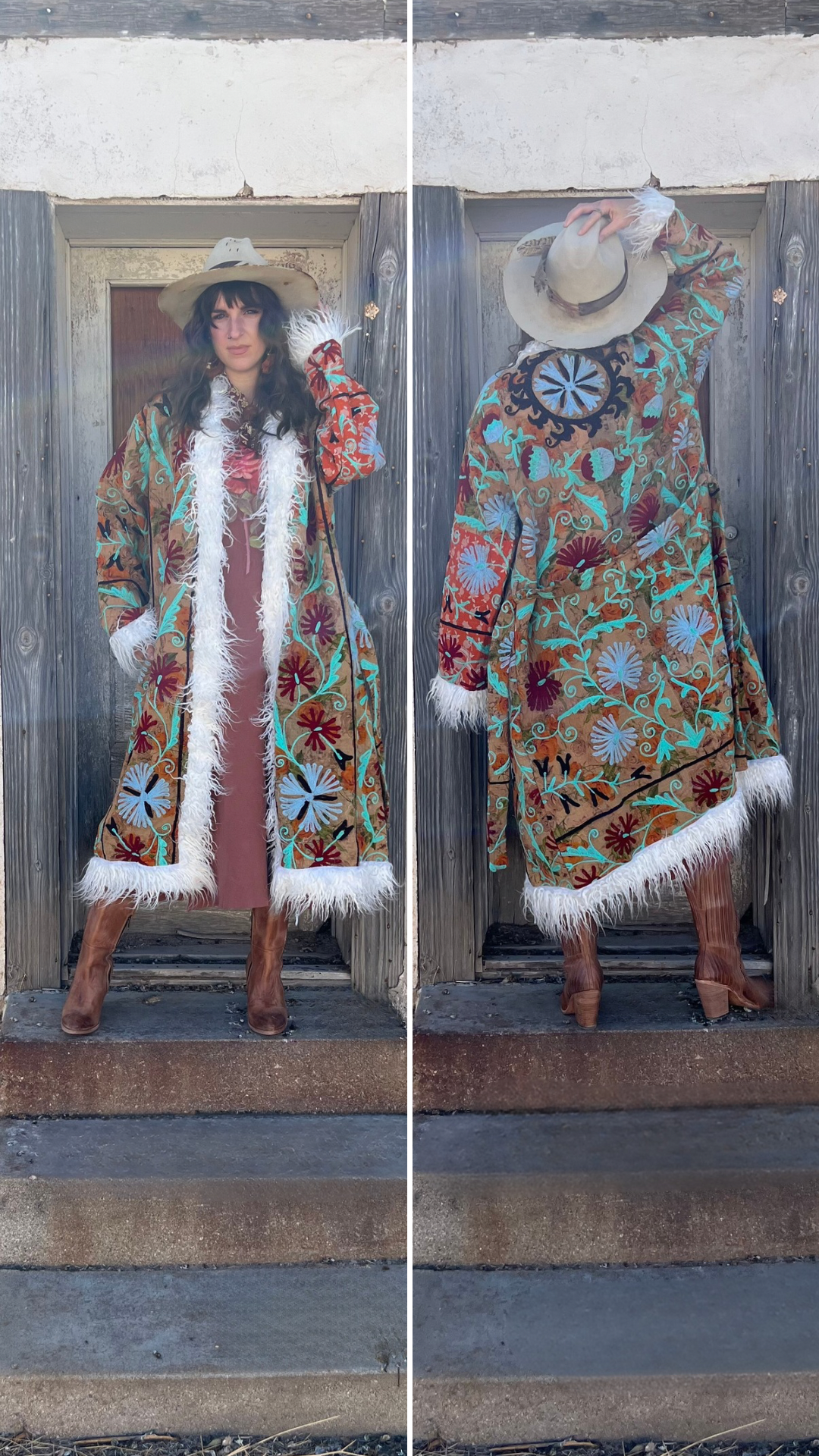 Canyon Bloom Coat 018 (Long-Length)