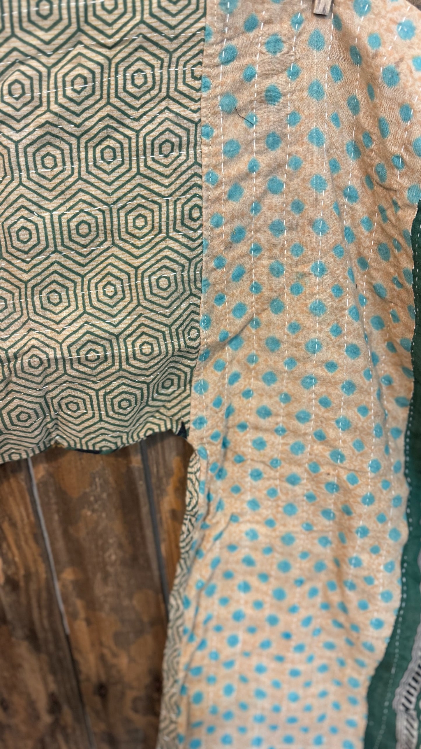 Moon Valley Kantha Pullover Top - 018