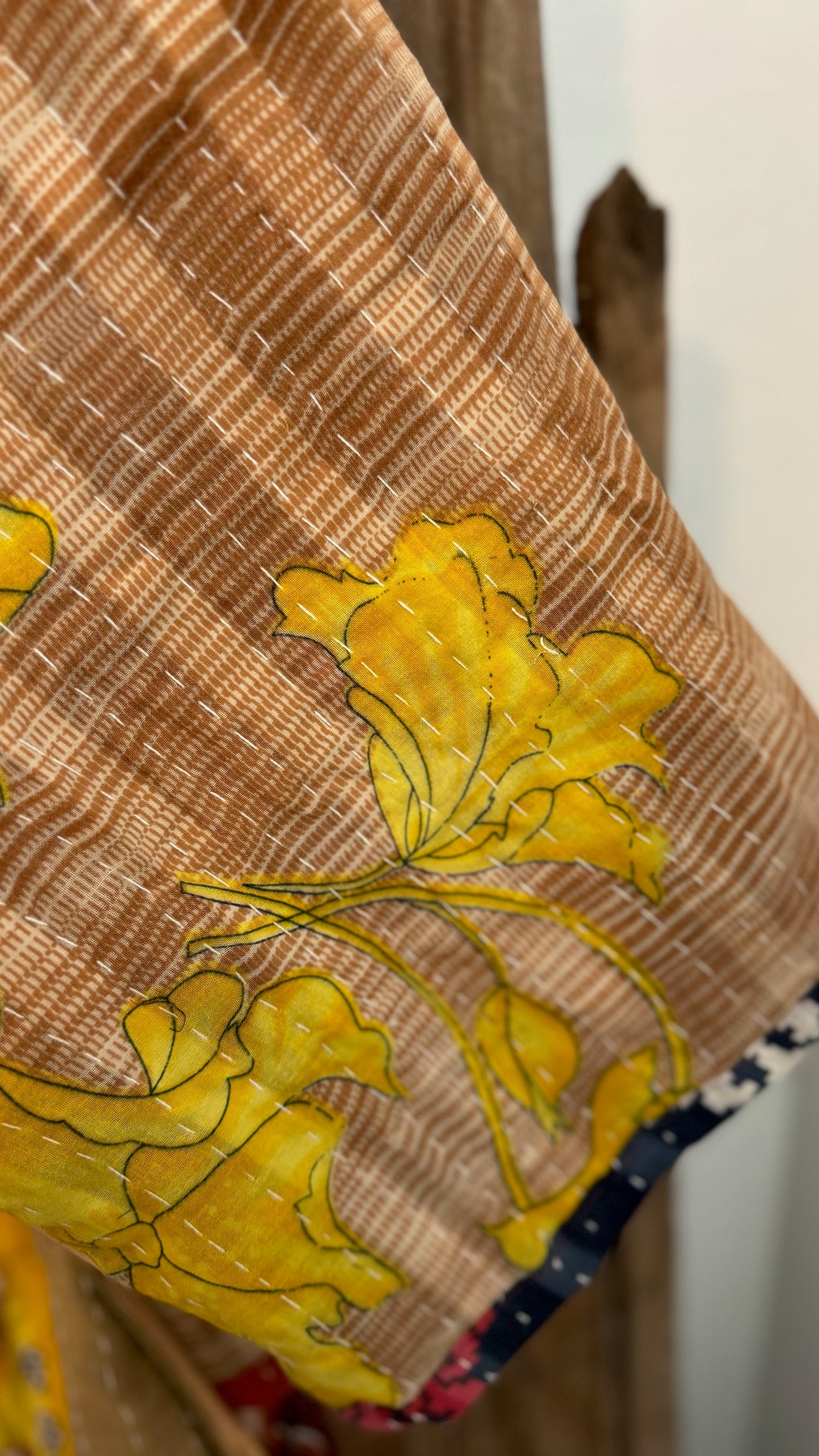 Moon Valley Kantha Pullover Top - 006