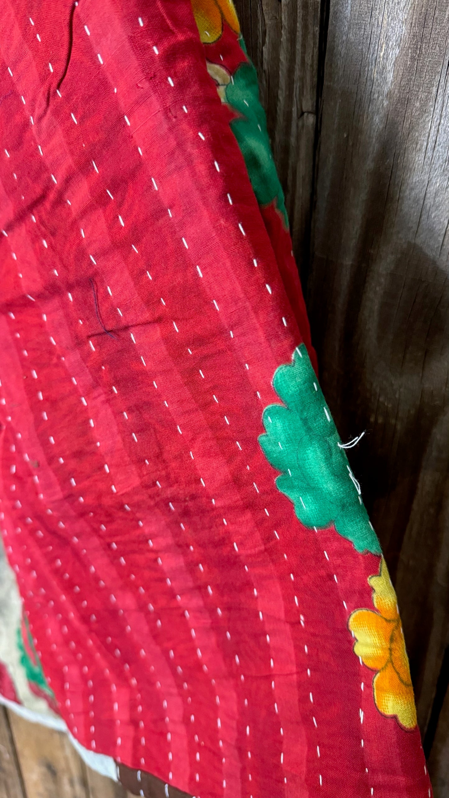 Moon Valley Kantha Pullover Top - 003