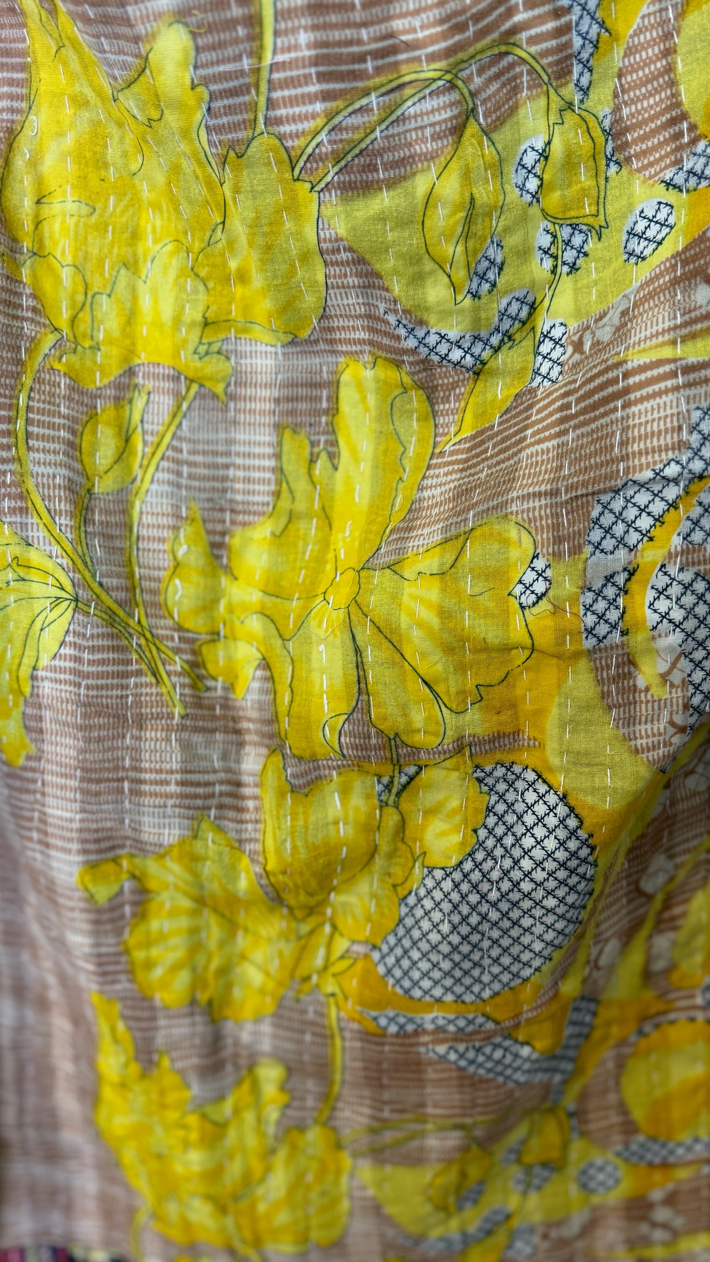 Moon Valley Kantha Pullover Top - 006