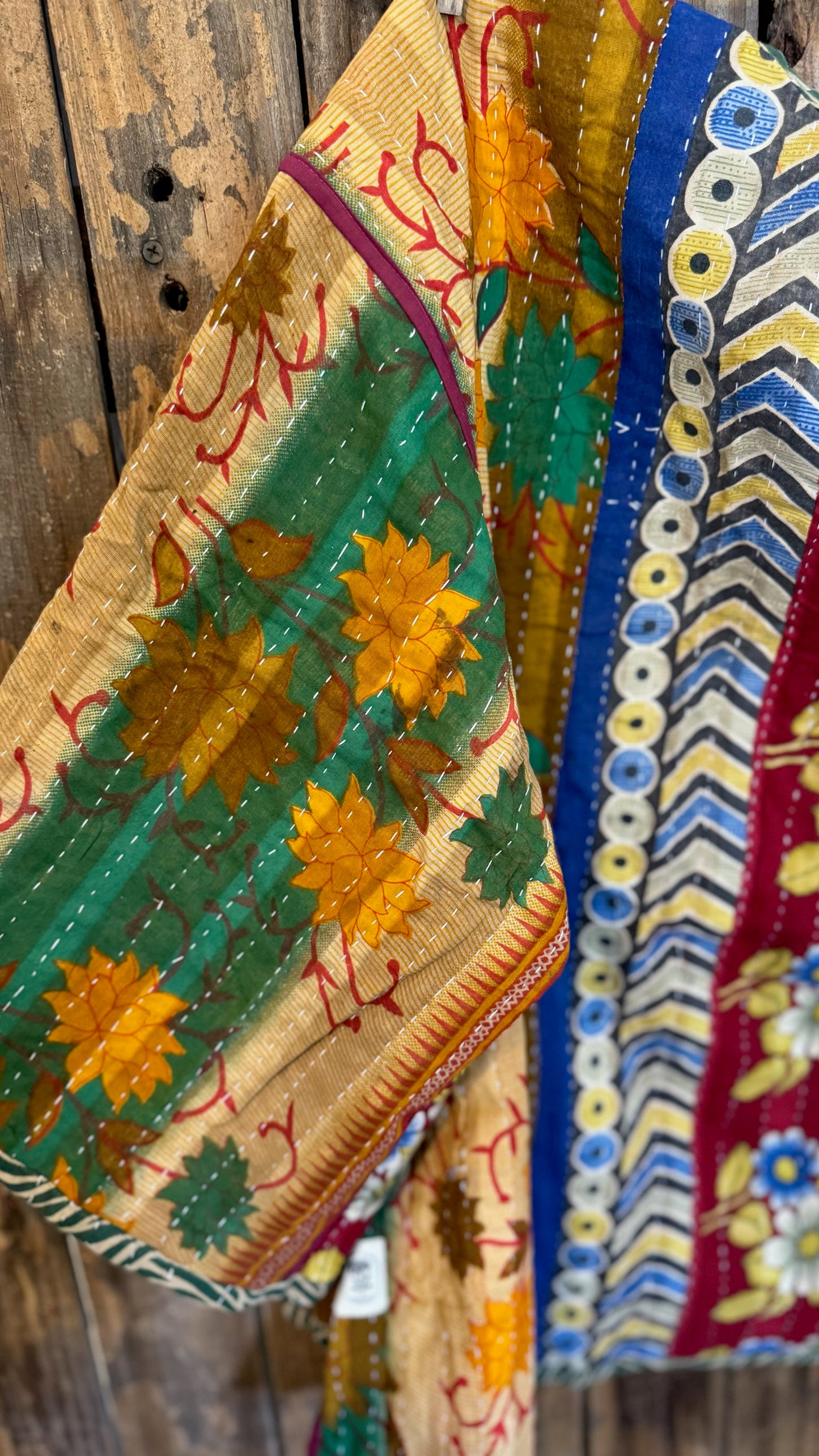 Moon Valley Kantha Pullover Top - 020
