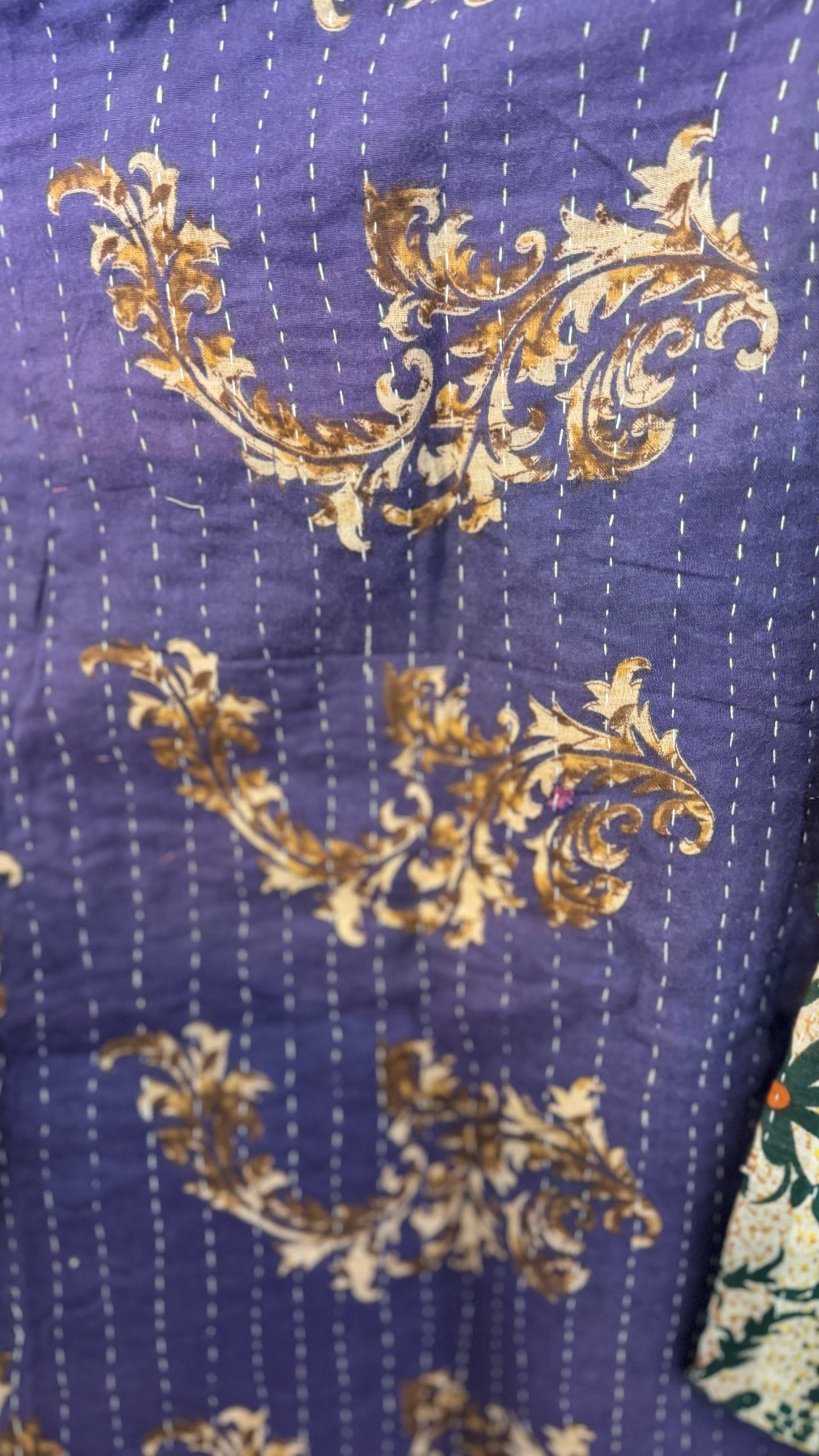 Moon Valley Kantha Pullover Top - 016