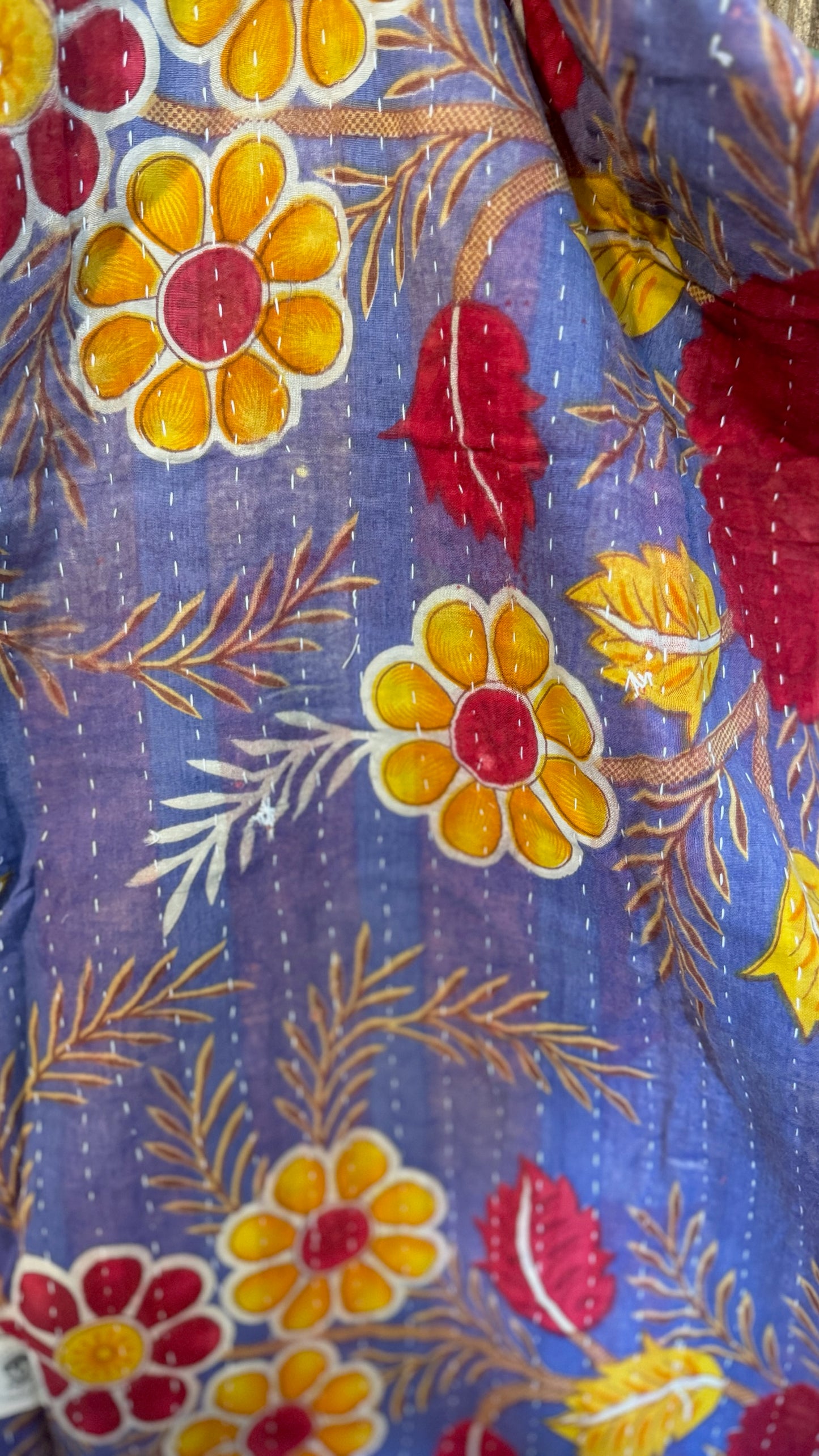 Moon Valley Kantha Pullover Top - 022