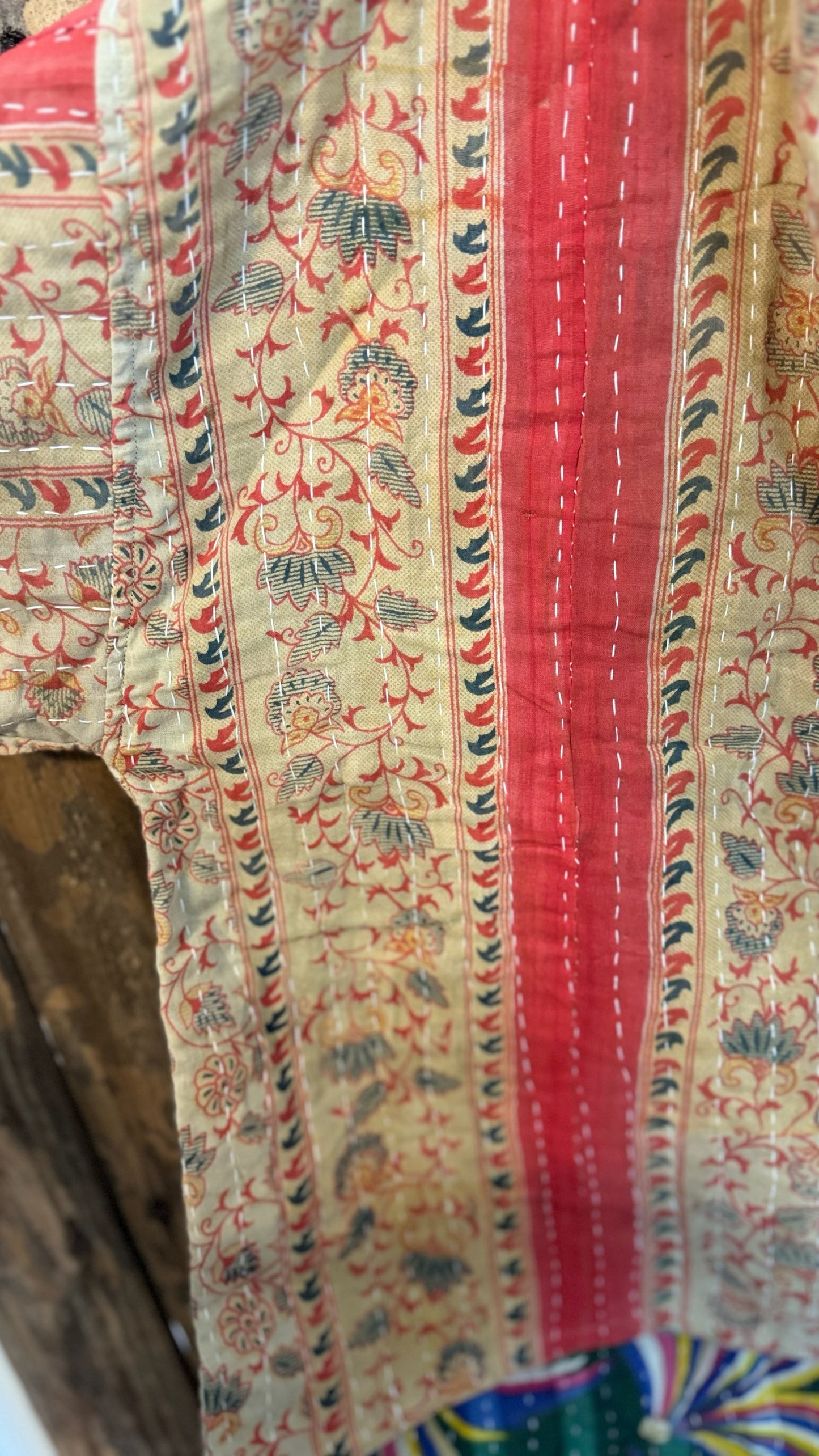 Moon Valley Kantha Pullover Top - 004