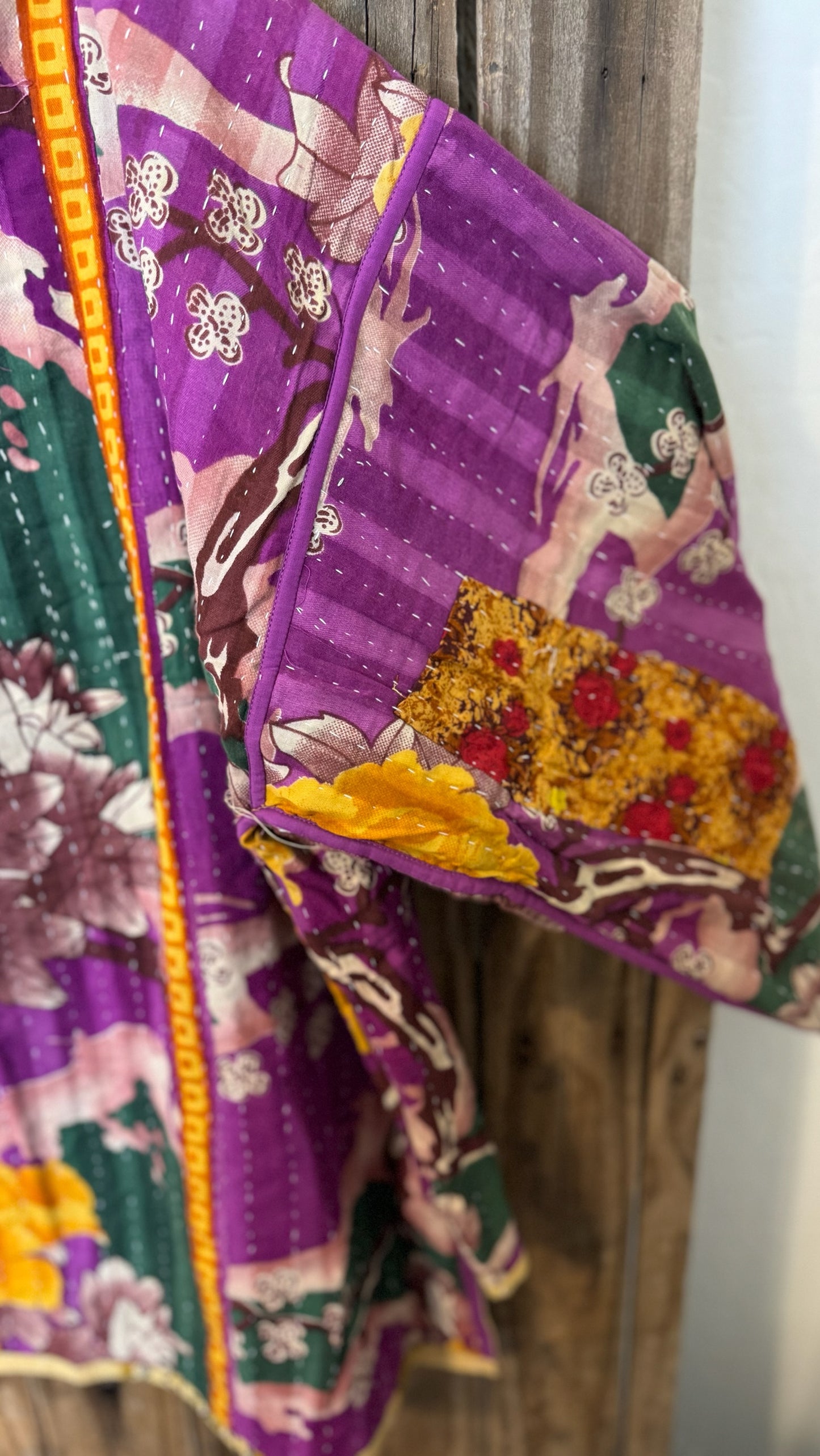 Moon Valley Kantha Pullover Top - 024