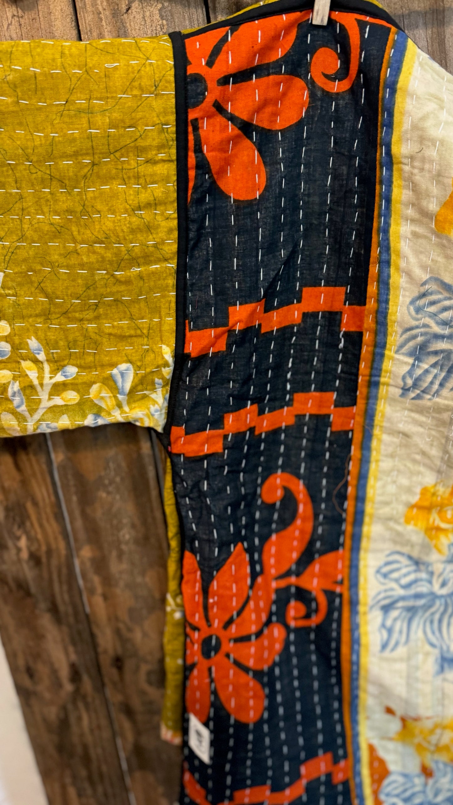 Moon Valley Kantha Pullover Top - 013