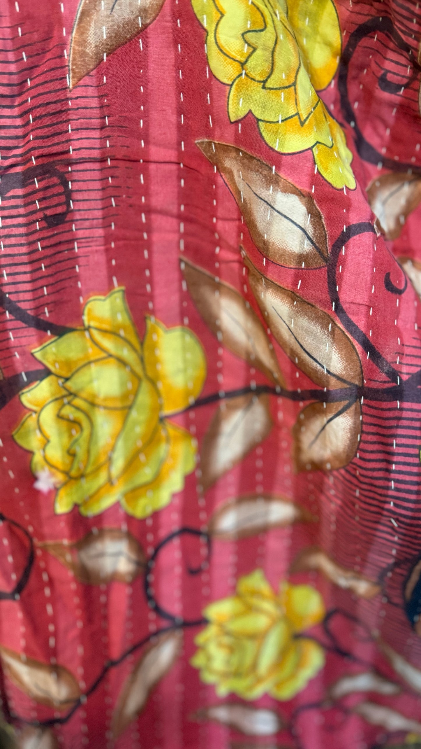 Moon Valley Kantha Pullover Top - 006