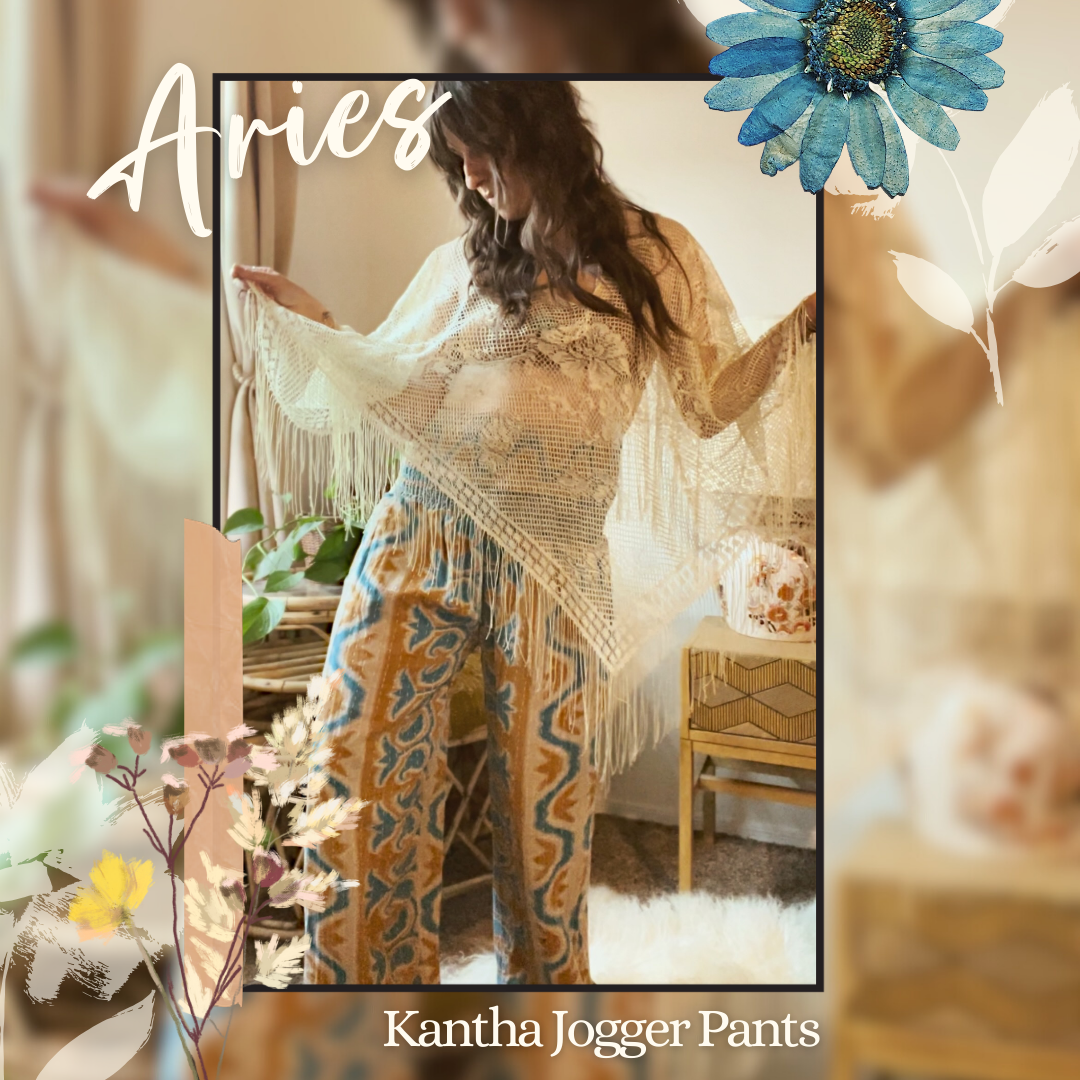 Aries Kantha Jogger Pants