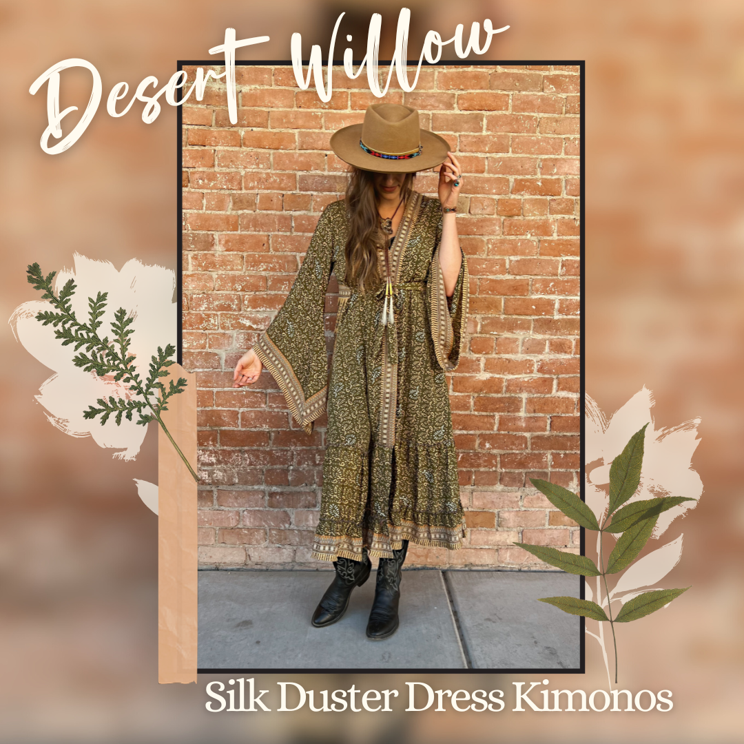 Desert Willow Long Length Kimonos