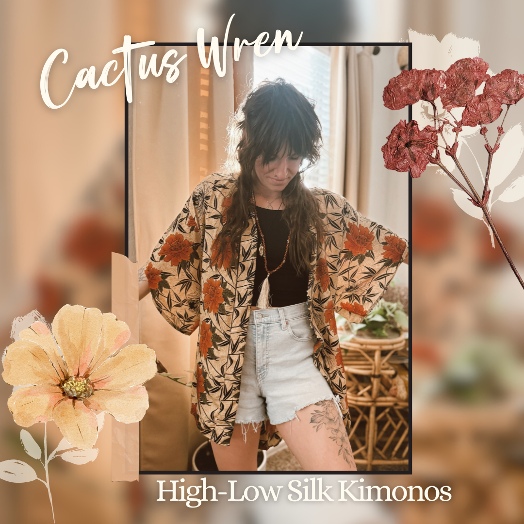 Cactus Wren Kimonos