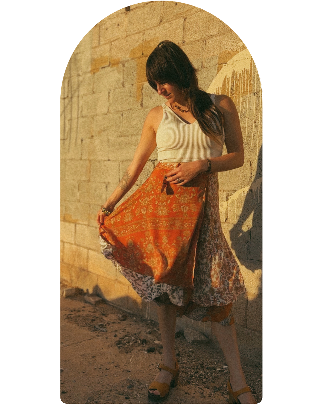 Sedona Silk Wrap Skirts