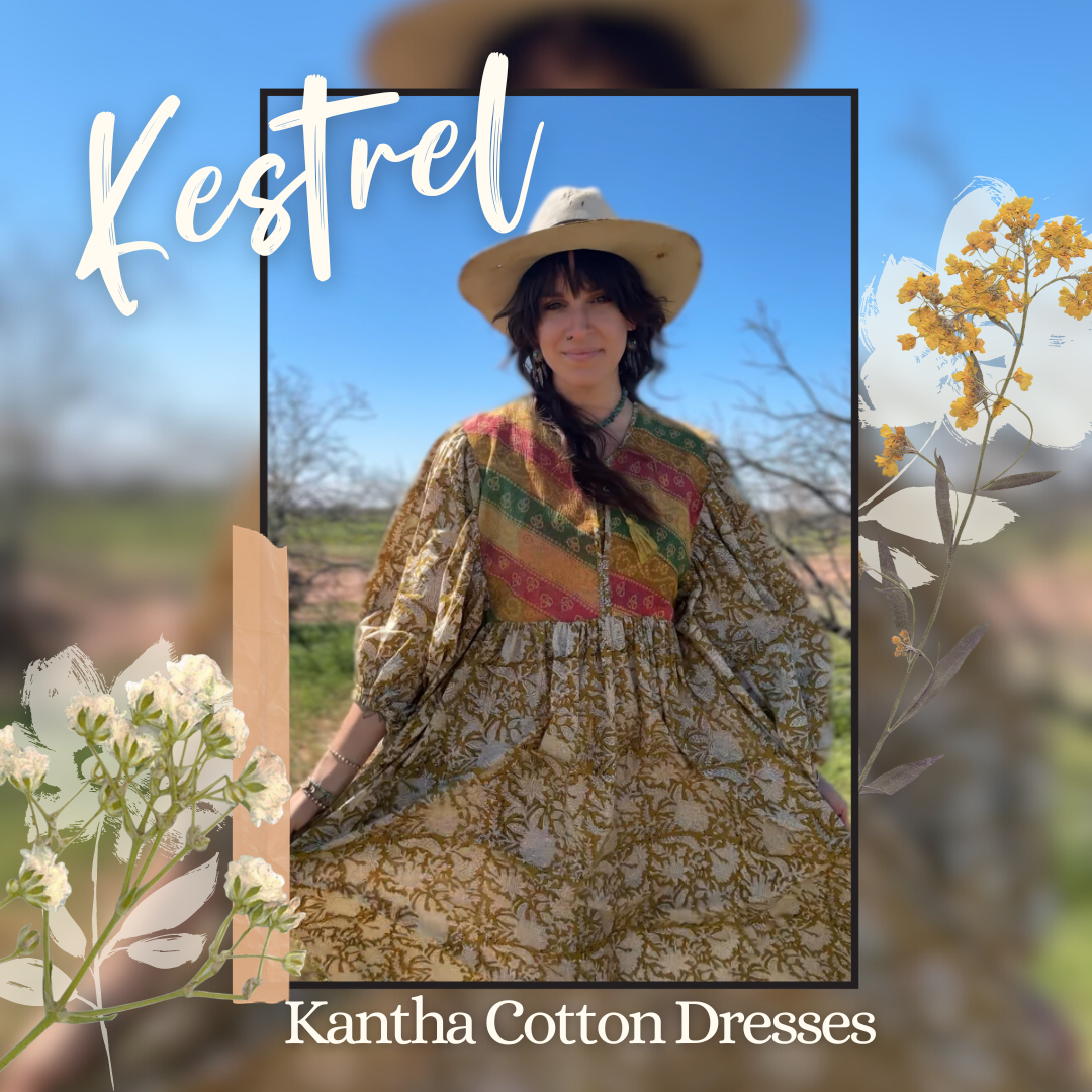 Kestrel Kantha Cotton Dresses