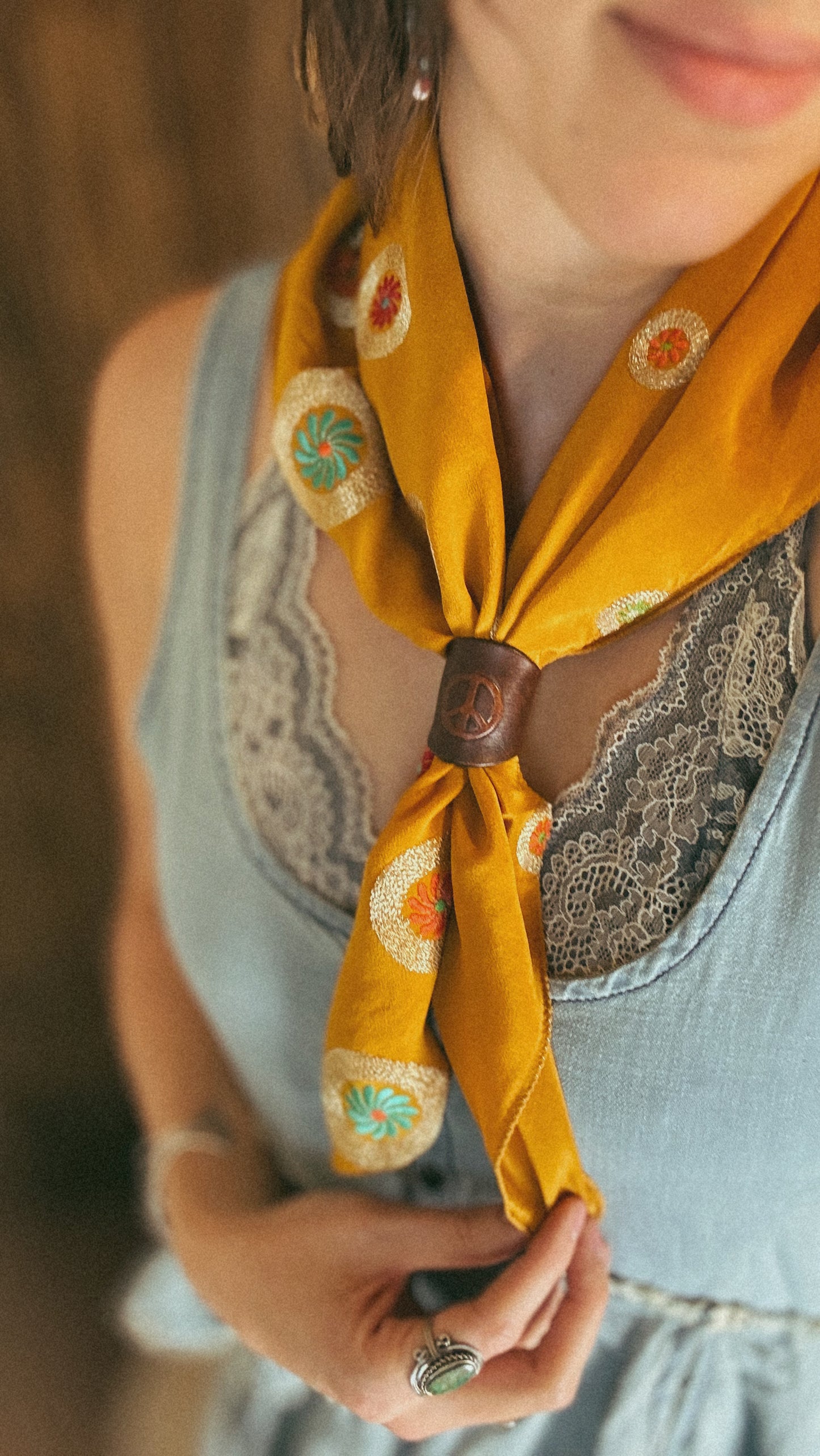 Sari Silk Standard Bandana (024)