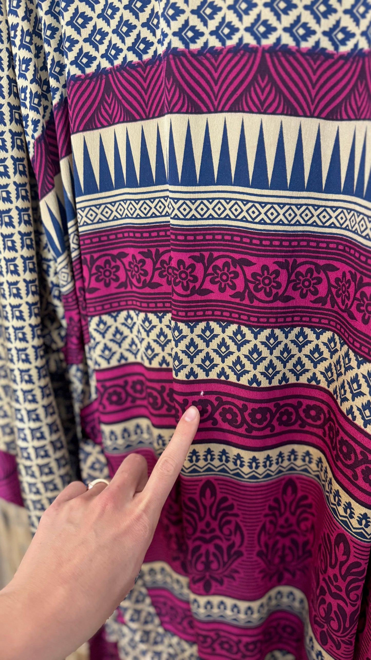 Creosote Sari Silk Kimono 020