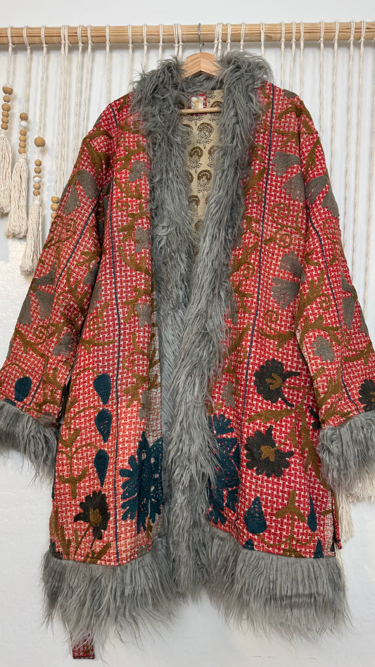 Canyon Bloom Coat 0002 (Mid-Length)