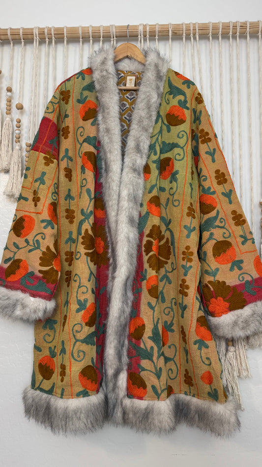 Canyon Bloom Coat 0008 (Mid-Length)