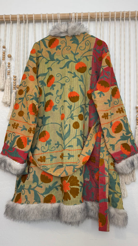 Canyon Bloom Coat 0008 (Mid-Length)