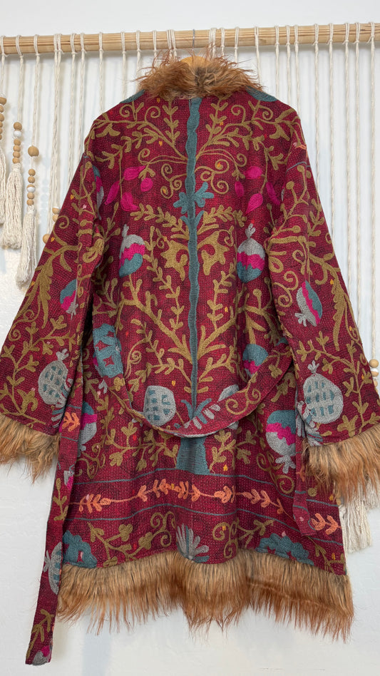 Canyon Bloom Coat 0001 (Mid-Length)