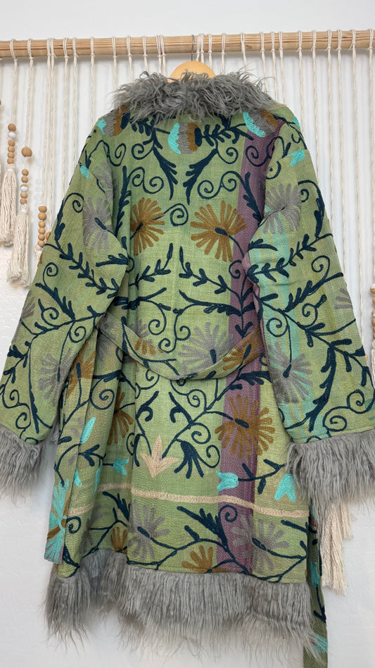 Canyon Bloom Coat 0011 (Mid-Length)