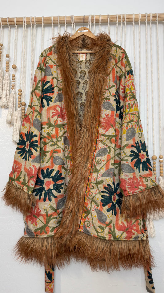 Canyon Bloom Coat 0006 (Mid-Length)