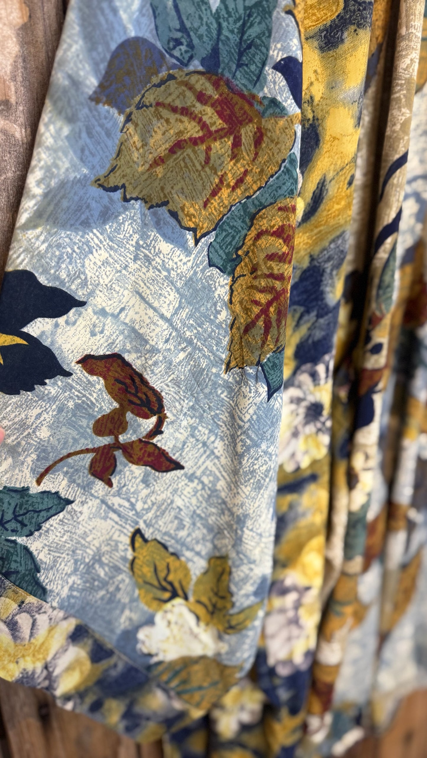 Creosote Sari Silk Kimono 012