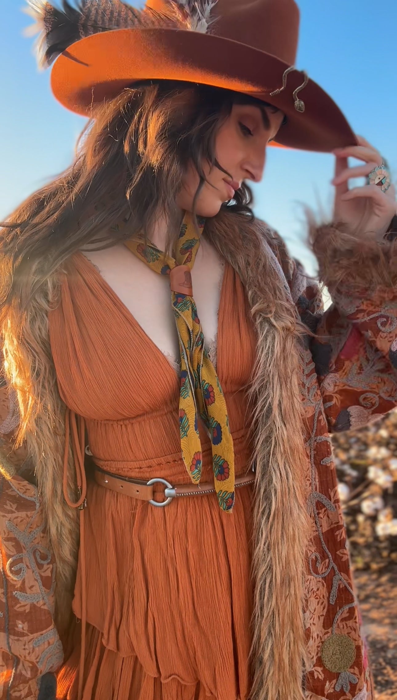 Sari Silk Standard Bandana (024)