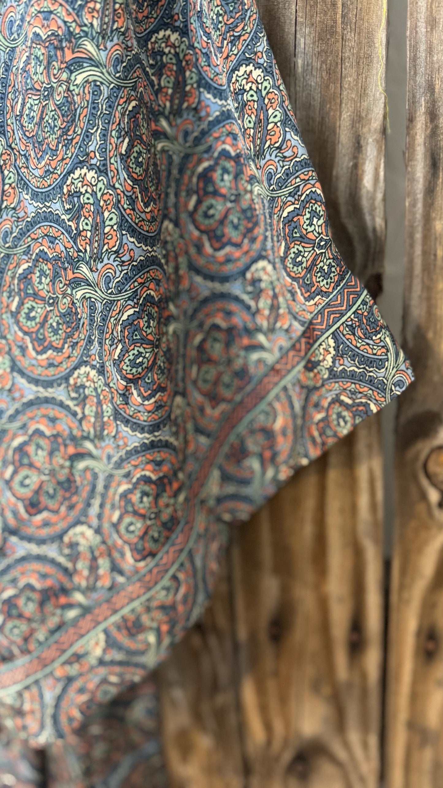 Creosote Sari Silk Kimono 013