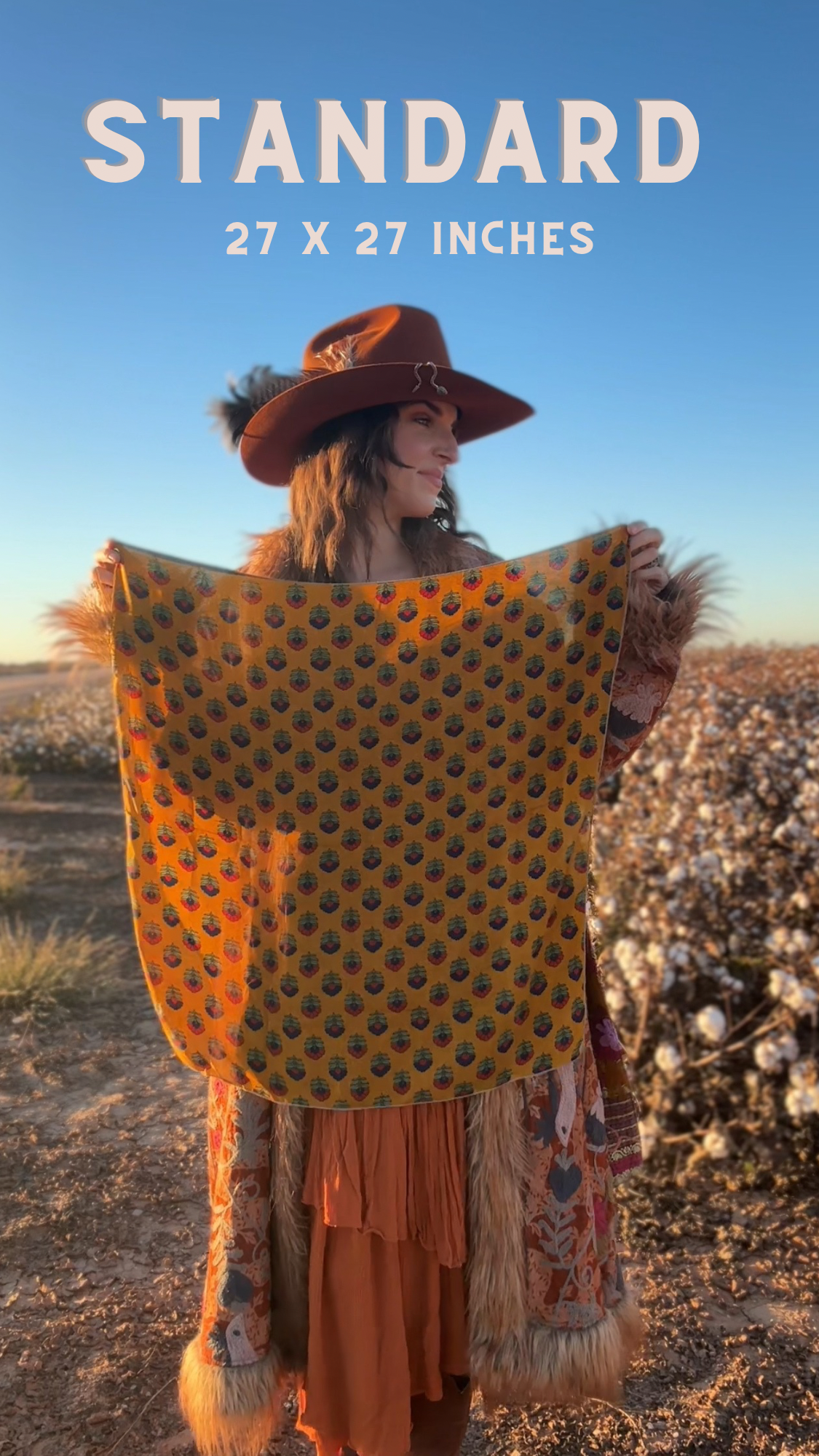 Sari Silk Standard Bandana (024)