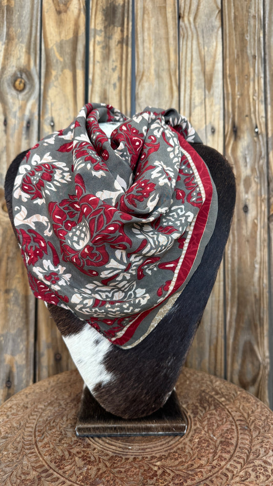 Sari Silk Standard Bandana (004)