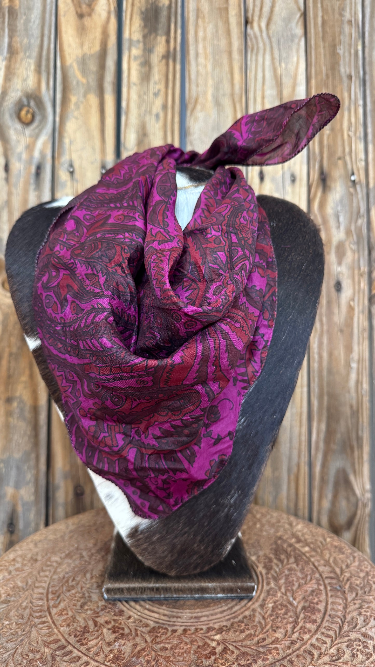 Sari Silk Standard Bandana (008)