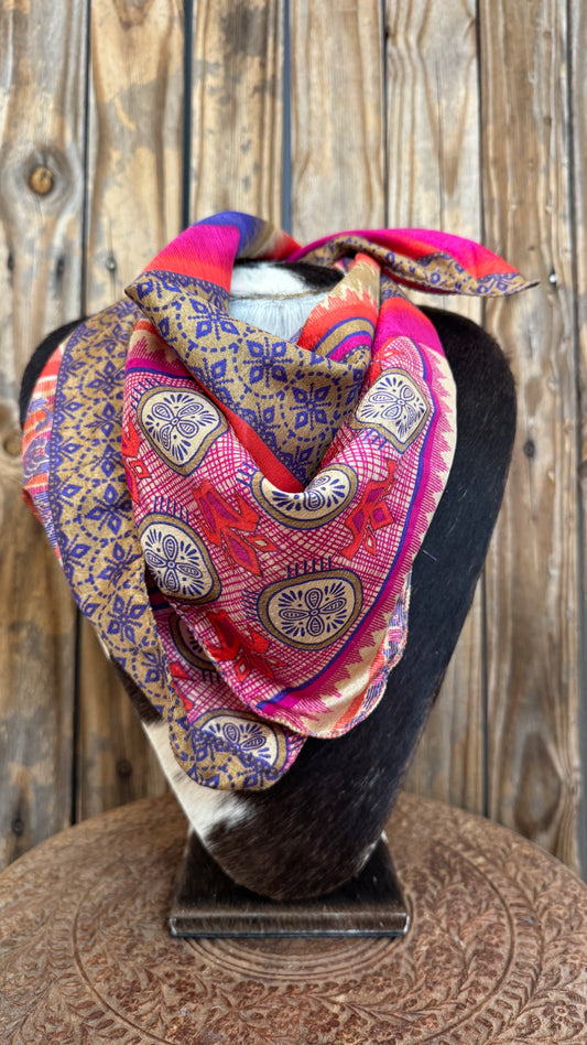 Sari Silk Standard Bandana (012)